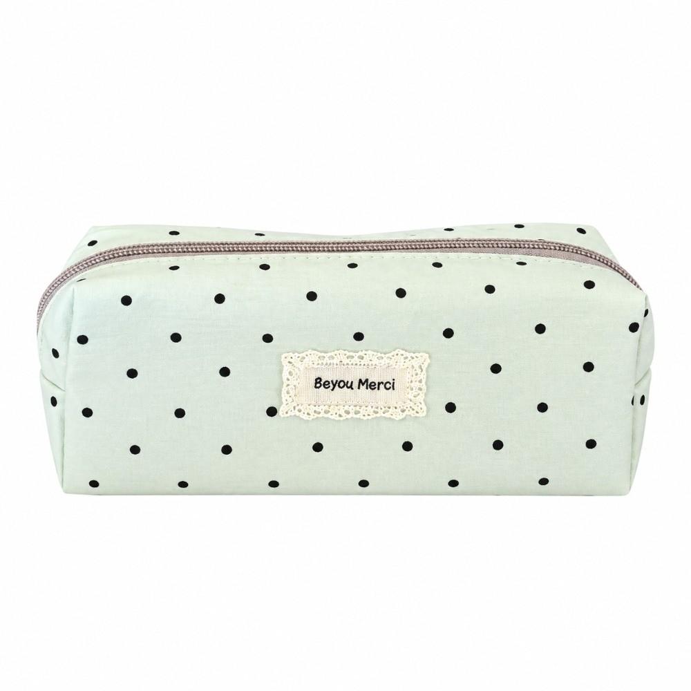 Large Capacity Pen Bag Zipper Cosmetic Bag Versatile Pencil Case  Daily Commuting