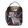Cartoon Anime Hunter X Hunter Insulated Lunch Bag for Women Kids Portable Food Boxes Thermal Lunch Box Tote