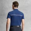 FILA Golf Series Contact Cool Classic Design Polo Shirt Men tops Deep-Sapphire-Blue A11M625160FNV