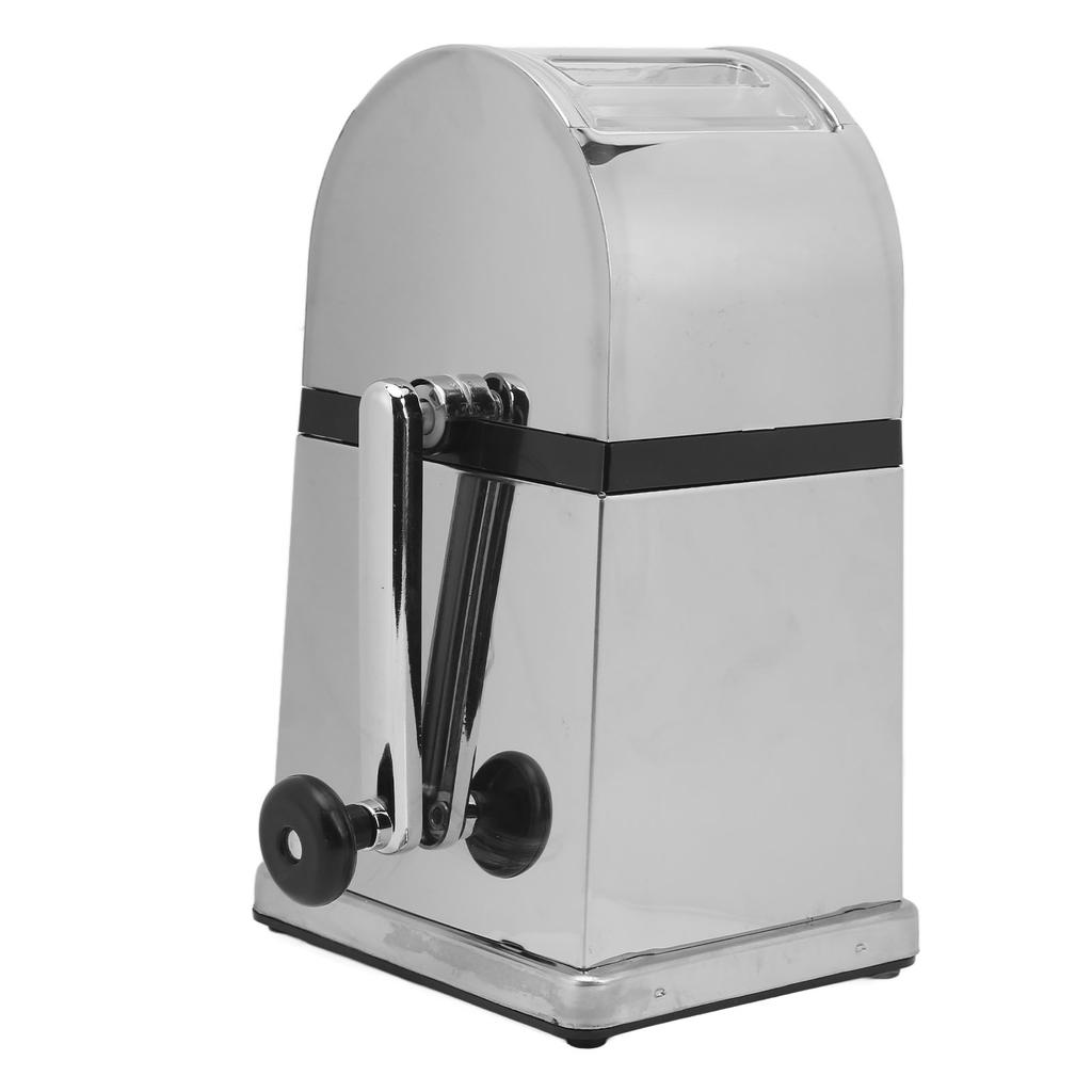 Zdrobitor Manual de Gheață Economie de Muncă Manivelă Manuală Mașină de Gheață Rasă cu Capac Transparent pentru Bar Acasă