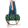 Irish Four Leaf Clovers Print Travel Duffel Bag Lightweight Waterproof Durable Handbags Yoga Gym Sports Bag Fitness Bags Gifts