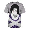 New Naruto 3D Digital Printed T-shirt Short Sleeved Men's  Clothing T-shirt