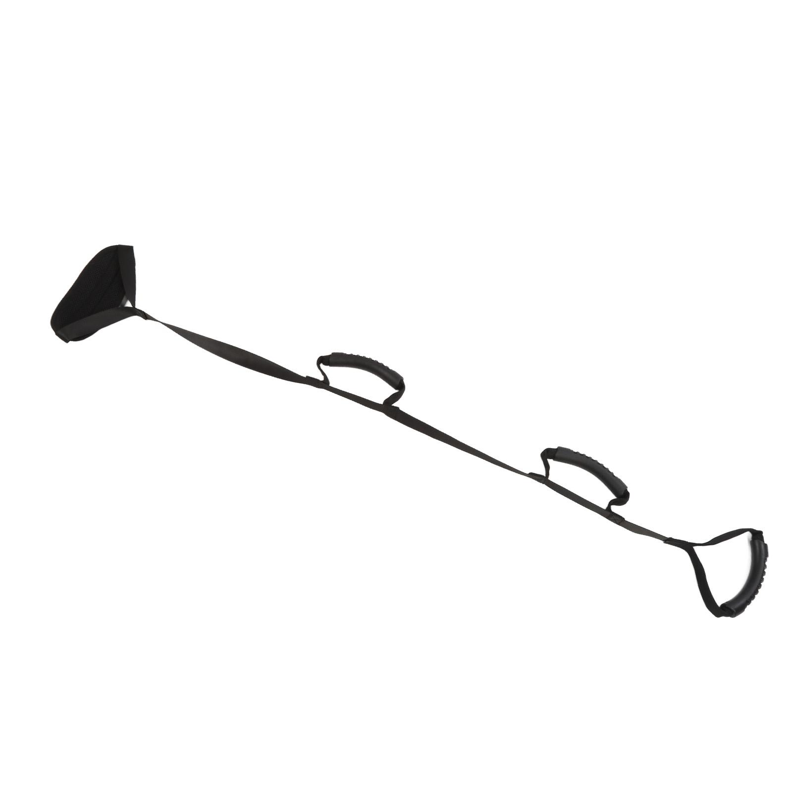 

Ремень-подъемник для ног с длинными петлями, мягкими ручками, способствует кровообращению, ремень для ног из ткани Оксфорд для пожилых людей