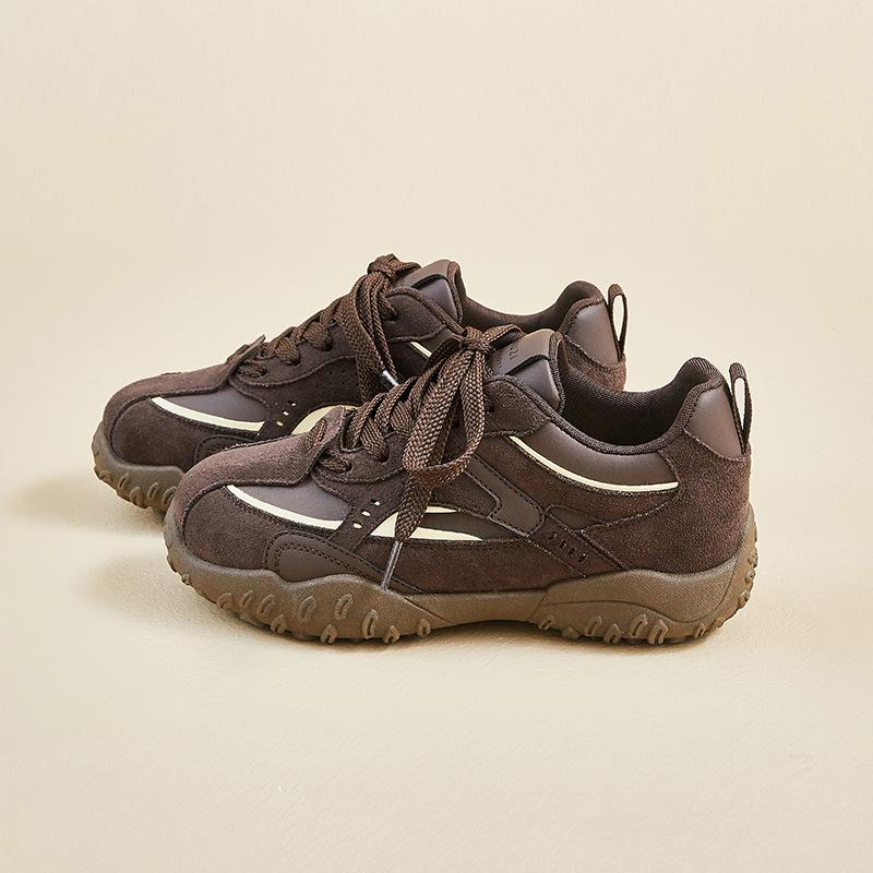 

Inner height increase ins new Forrest Gump shoes for women s autumn students sports running casual platform RD 40 коричневый