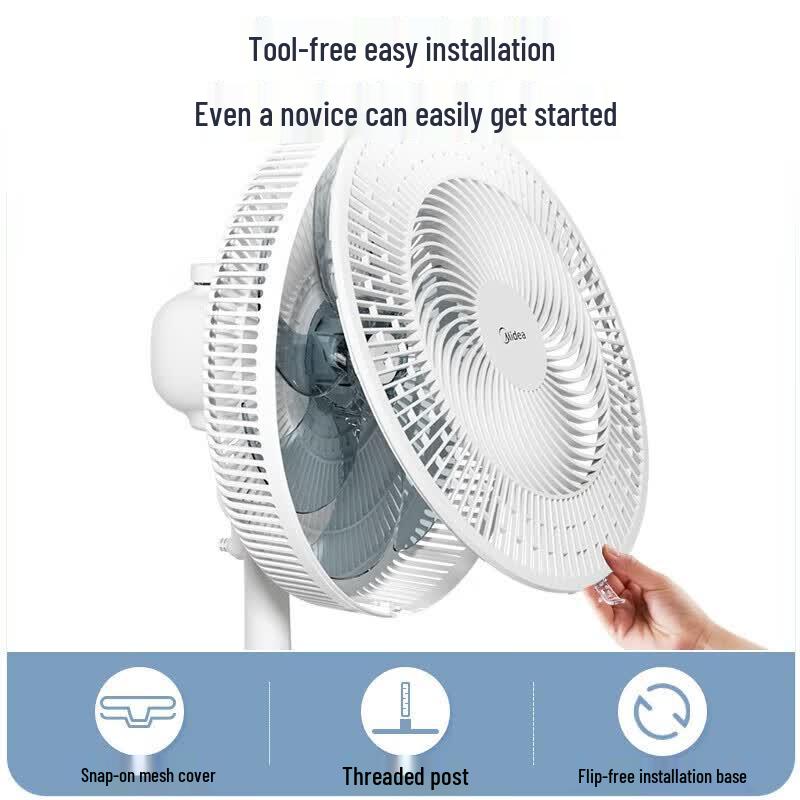 Midea SAE35CA Floor Standing Fan CN Plug (adapter Included)