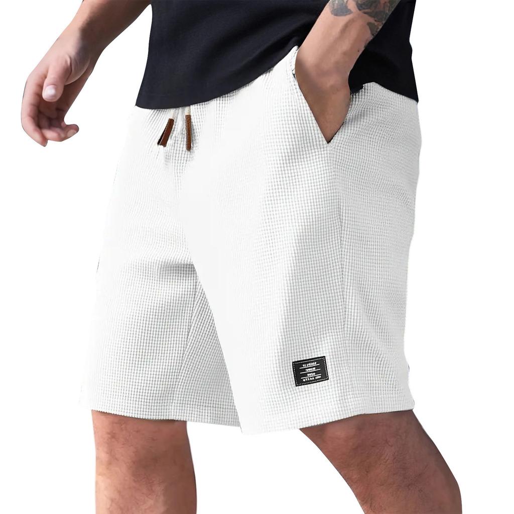 Men's Summer Color Casual Multi-Pocket Sport Cargo Shorts