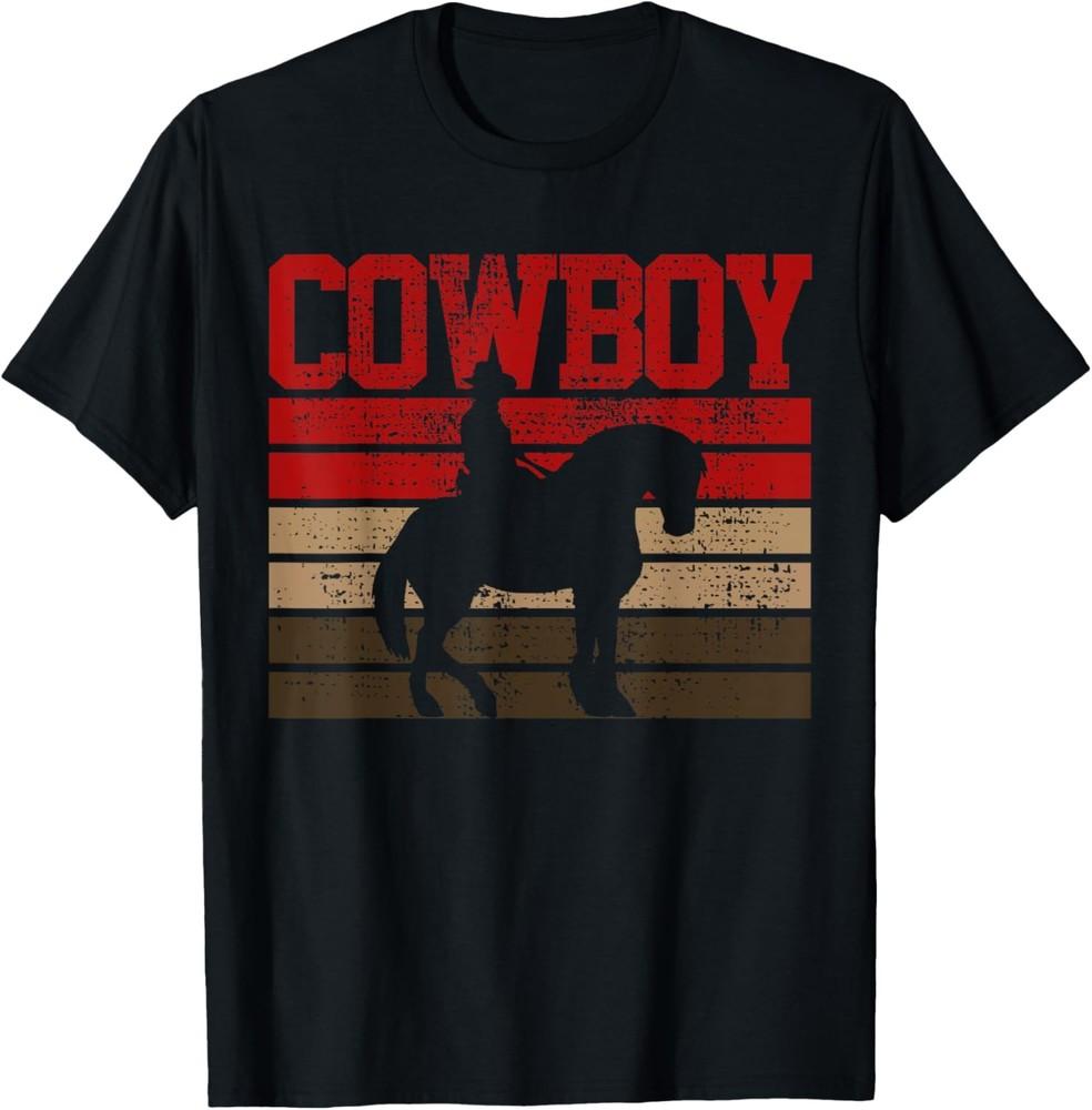 

Cowboy Rodeo Horse Gift Country T-Shirt Unisex T-Shirt S