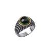 Men's Many Gemstone Style Styles 316LStainless Steel Onyx Party Rings Classic Fashion Trend Jewelry,High Quality Product