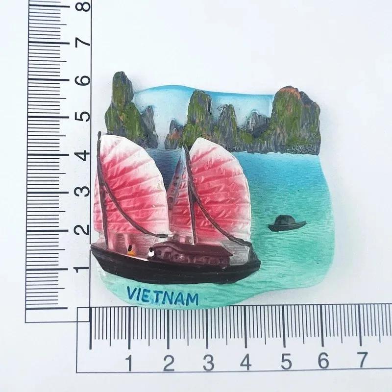

Vietnam Fridge Magnets Ha Long Bay Tourist Souvenirs Fridge Stickers Home Decor Wedding Gifts Photo Wall Magnetic Stickers