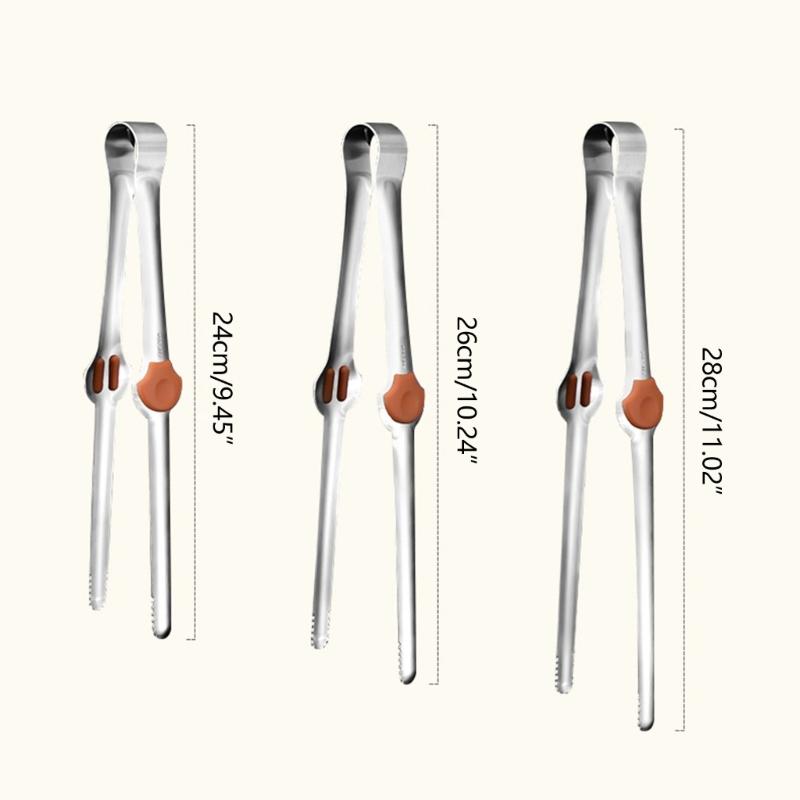 Multipurpose Food Tongs Convenient Kitchen Tongs Reliable BBQ Tongs Bread Serving Tongs Efficient Kitchen Utensil