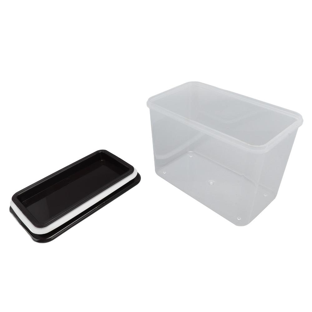 2PCS pp Grain Storage Box Rectangular Cereal Container Durable Sealed Container  Home Kitchen