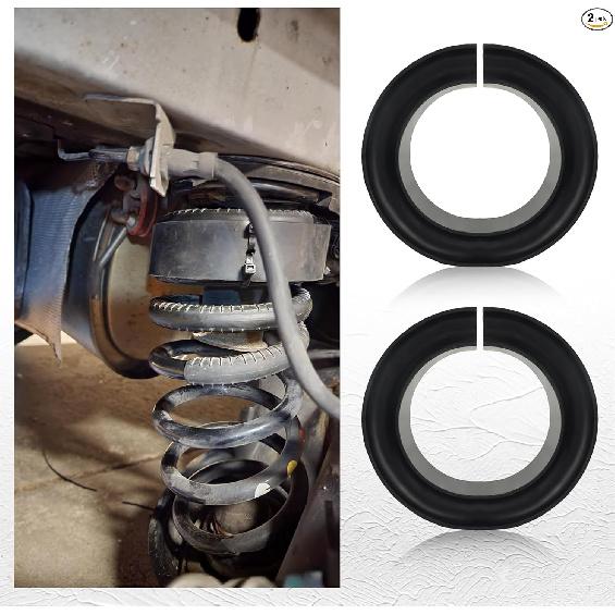 2PCS Coil Spring Spacer for 5-5.5 Inch Car Enhance Spring Rate, Heavy-Duty Coil