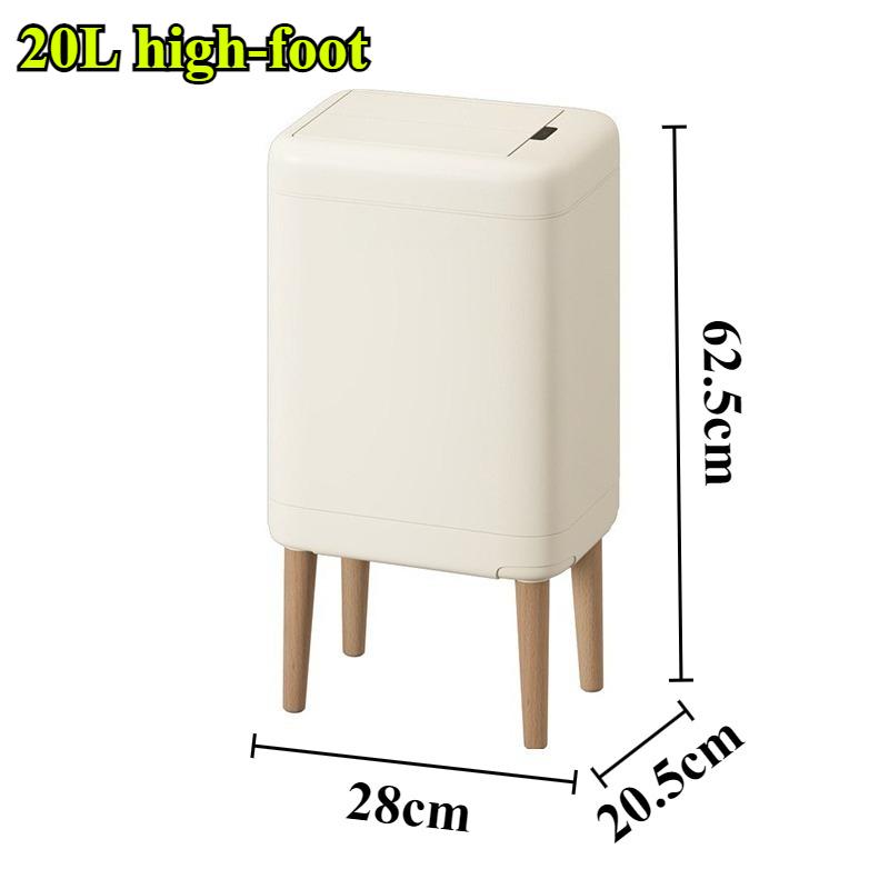 Induction Trash Can Large Capacity Smart Trash Bin Household Narrow Toilet Garbage Bathroom Home Cleaning Tools Accessories