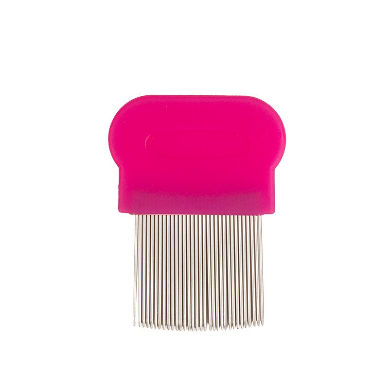 Comb Hair Lice Comb Brushes Terminator Fine Egg Dust Nit Free Removal Stainless Steel Comb Long Teeth Anti-slip Bands Dropship
