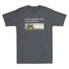 Toad Sat And Did Nothing Frog Sat With Him Funny Saying Vintage Unisexs Tshirt
