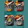 304 Stainless Steel Hand Press Juicer Strong Manual Dehydrator Ideal For Cooking Baking And Outdoor Use