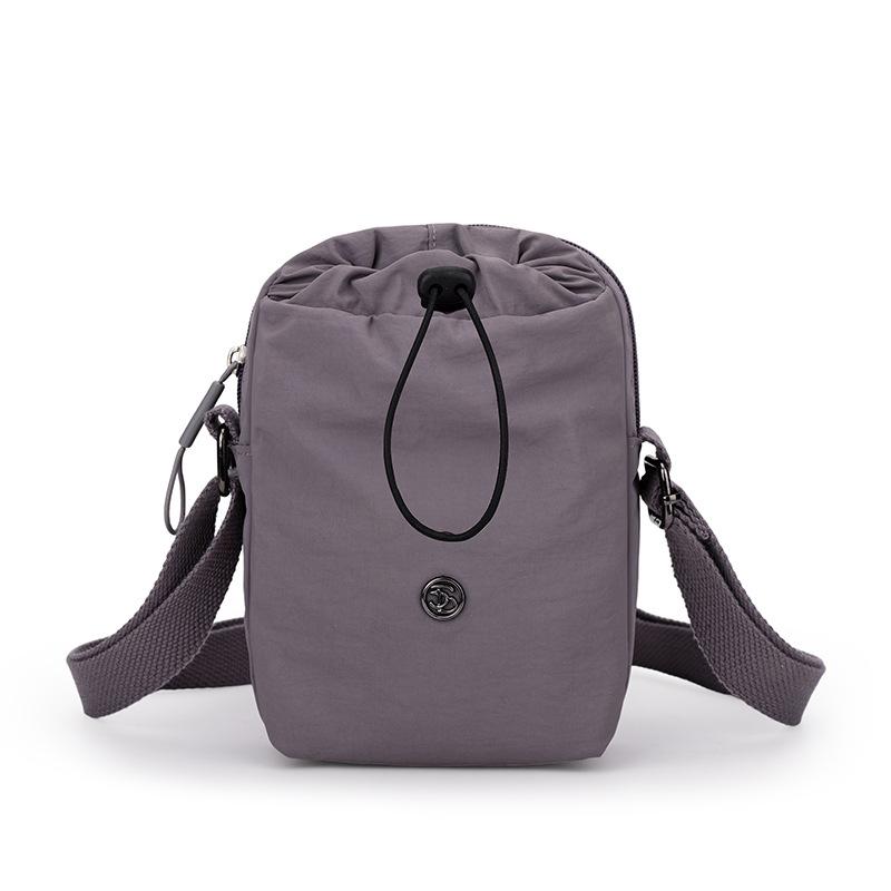 

Легкая нейлоновая сумка на плечо женская сумка кроссбоди темно-фиолетового