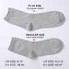 1/2/3/4Pairs Men'S Cotton Socks Black White Gray Business Men Tube Socks Soft Breathable Spring Summer For Male Socks Plus Size