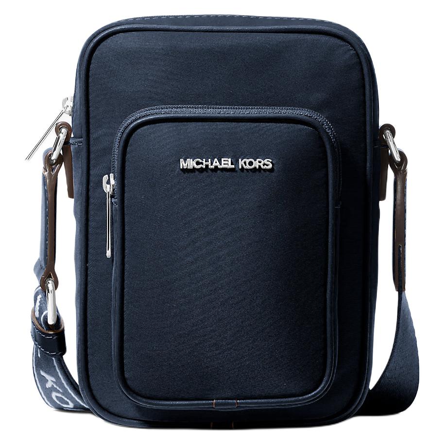 

Michael Kors MK Khai Logo Nylon Shoulder Crossbody Bag Unisex Bags Navy-Blue 35T5S5FC5C-NAVY Basic Set (Bag+Dust Bag)