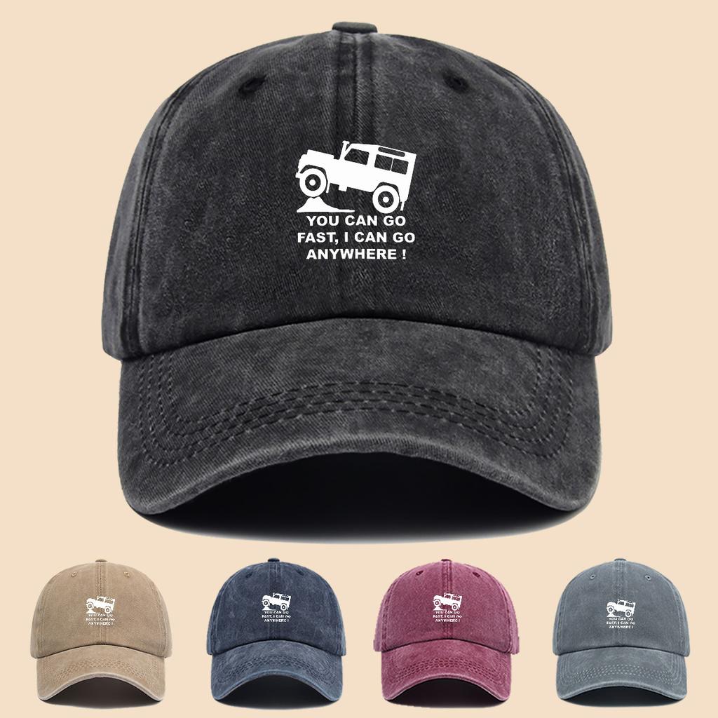 Printed baseball cap urban casual trucker hat dad hat