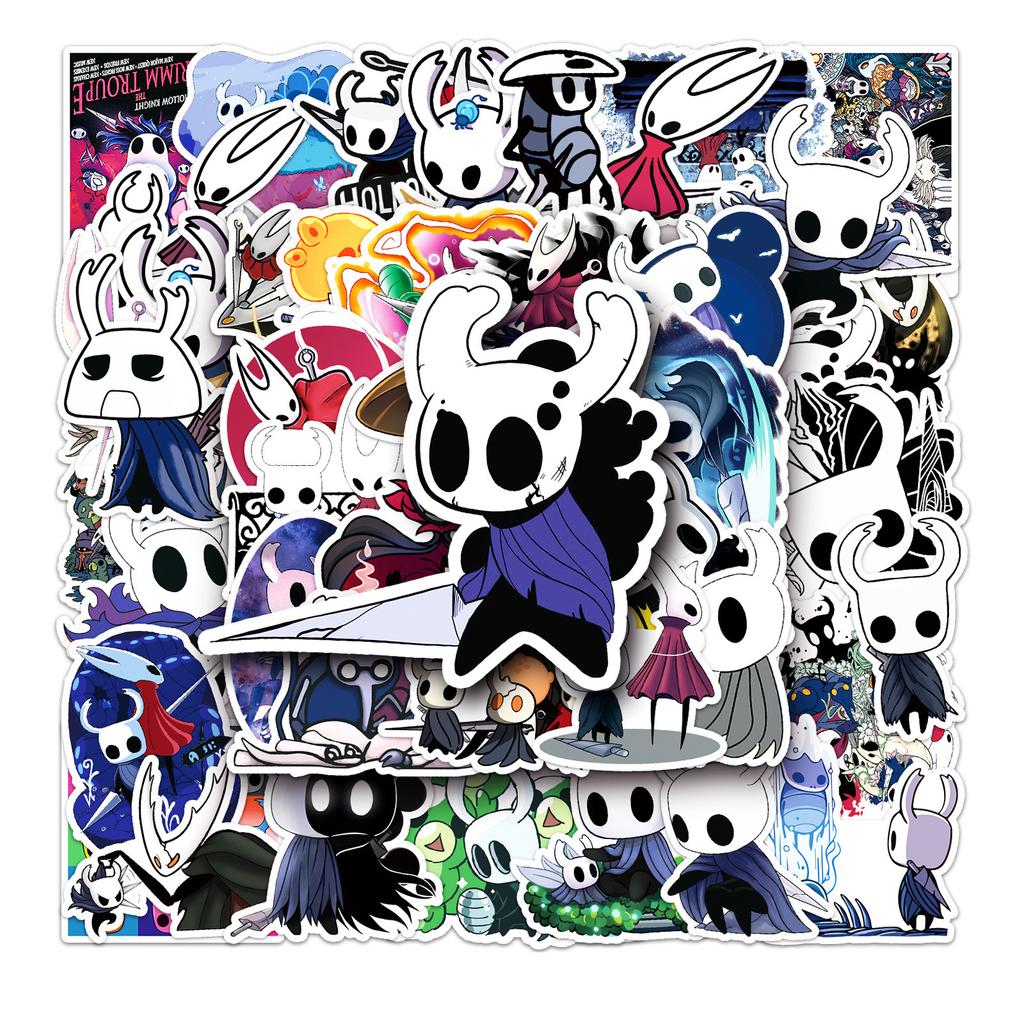 50-Pack Doodle Stickers - Waterproof Vinyl Decals For Laptops, Cars, Phones