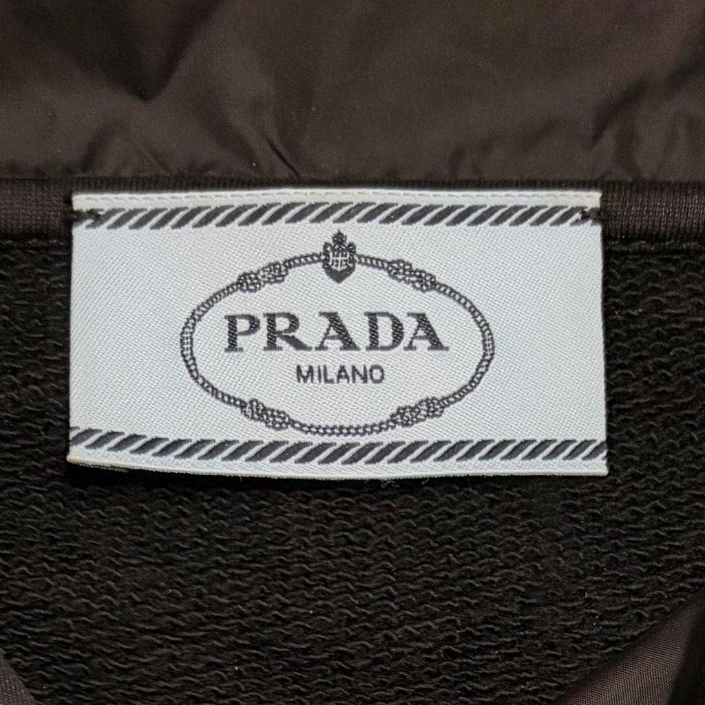 Prada Nylon Jacket Black Women's Size S Model 134643