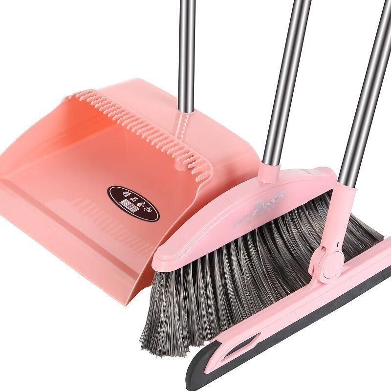 

Ally Household Soft Bristle Broom & Dustpan Set