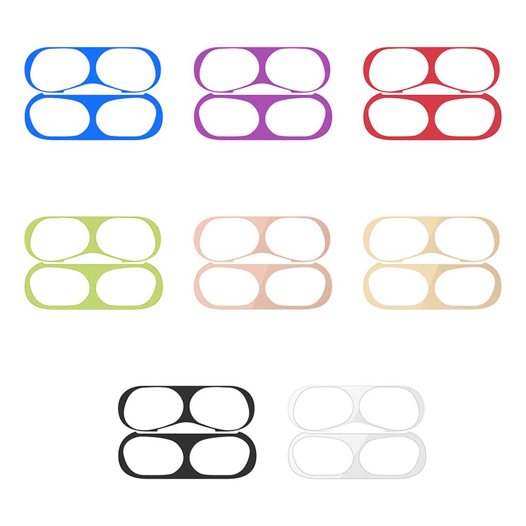 Earphone Case Sticker For AirPods Pro 2nd Gen Earbuds Cover Box Guard Stickers Multiple Colors
