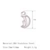3Pcs Bee/Violin/Coconut Palm/Hearts Charms Stainless Steel Necklaces Bracelet Pendants Handmade Craft DIY Jewelry Making Finding