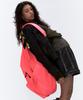 Erer Fabric Back Bag Neon Coral