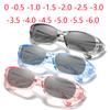 Vintage Small Square Glasses Women Steampunk Rectangle Men Fashion Shades Punk Photochromic Eyewear 0 -1.0 -1.5 To -6.0