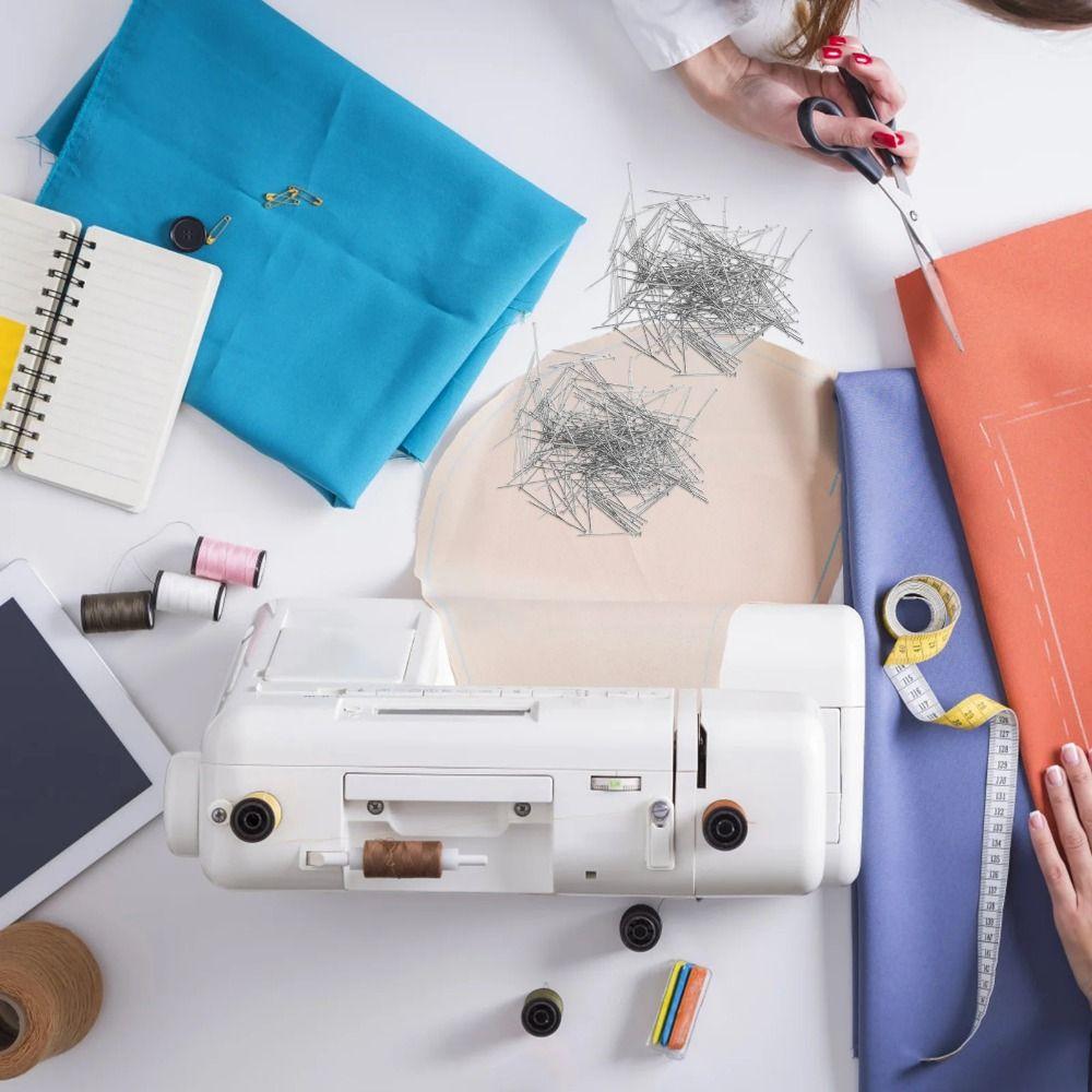 26mm Length Garment Fixing Needle Flat Head Dressmaker Pins Decoration Head Pins  Jewelry Making