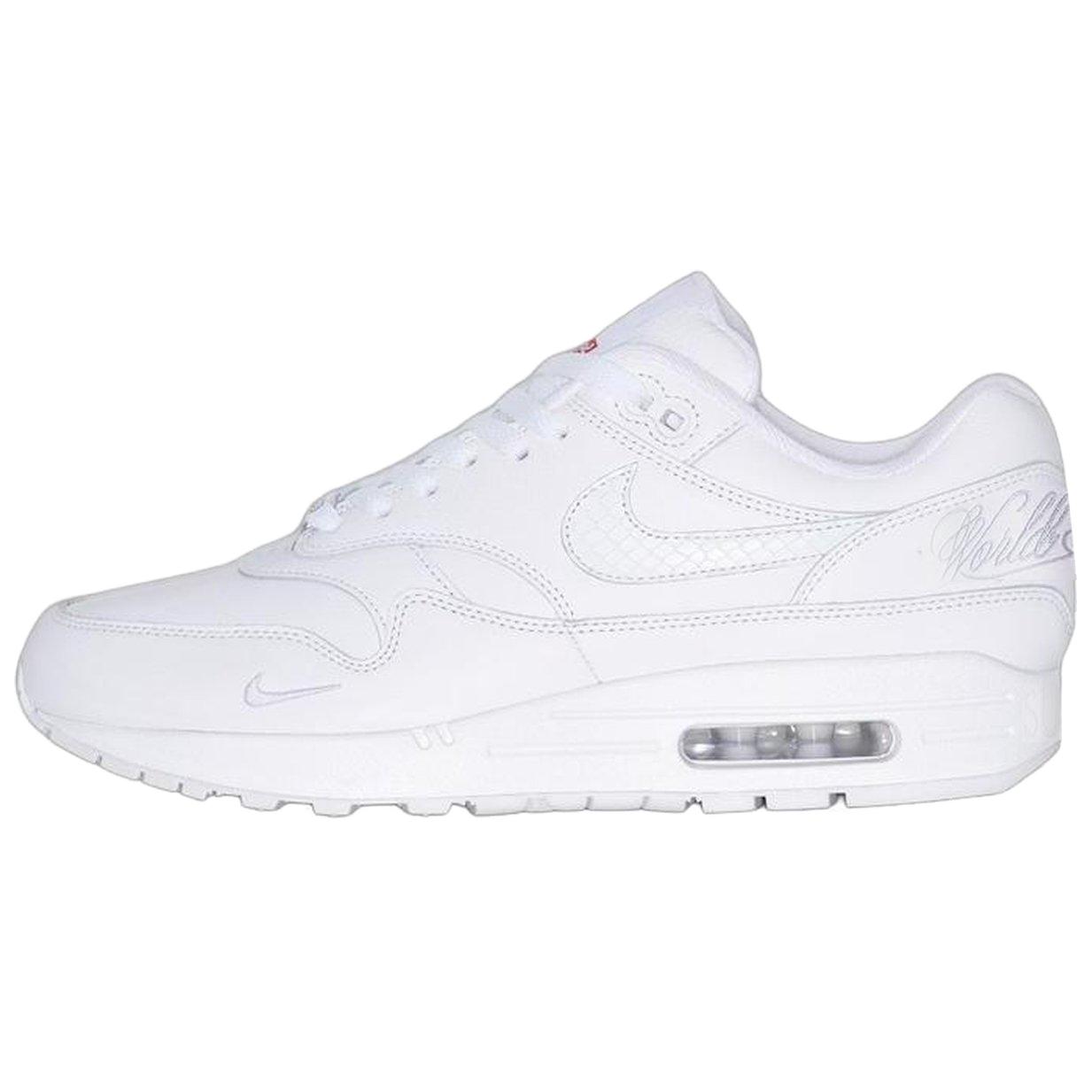 

новые Nike Air Max 1 87 Sp Supreme Triple White 47.5
