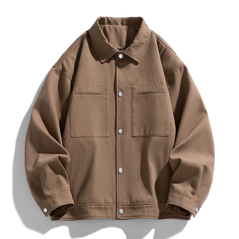 Men's American Bomber Jacket Trendy Jacket Casual Top