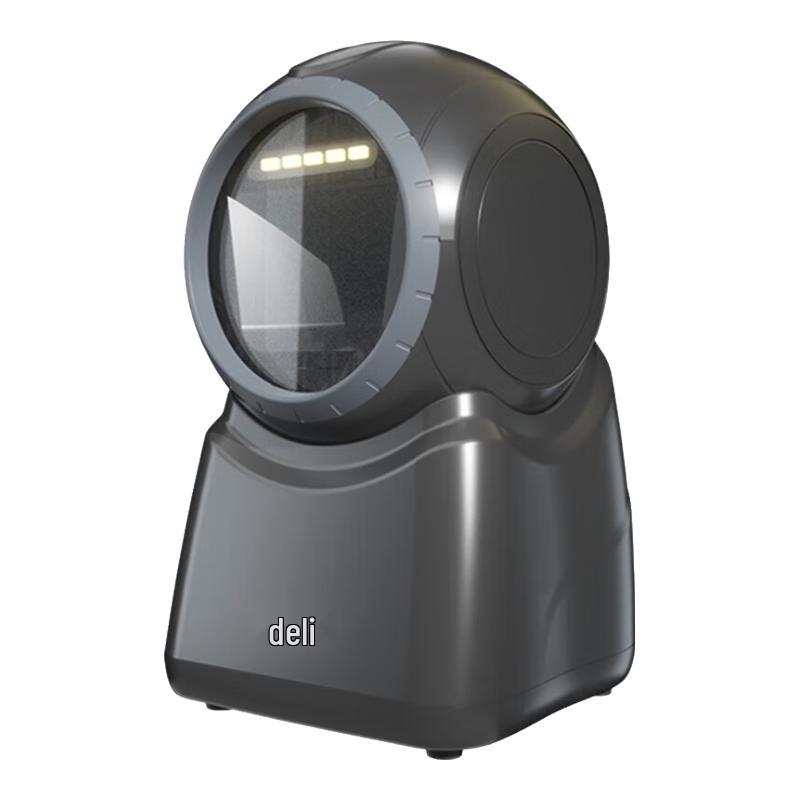 Deli 1D/2D Wired Desktop Barcode Scanner