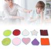10pcs Felt Sensory Mat Multi Shape Textured Sensory Pad Sensory Floor Tile Educational Tactile Sensory Toy for Autism