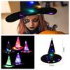 5PCS Halloween Witch Hats LED String Lights Light Up Outdoor Hanging House Decor