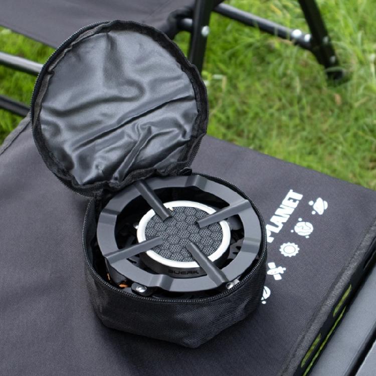 Foldable Camping Cooker  Burners Wind Resistant Flame 4 Leg Stability Compacts Portable Design for Outdoor Cooking