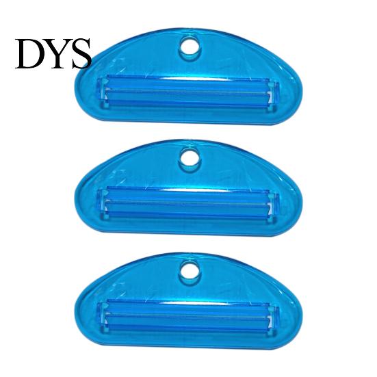 Bathroom Tools 3Pcs Toothpaste Squeezers Ergonomics Colorful Multi-use Plastic Manual Tool Squeezing Universal Face Cleanser Rolling Dispensers