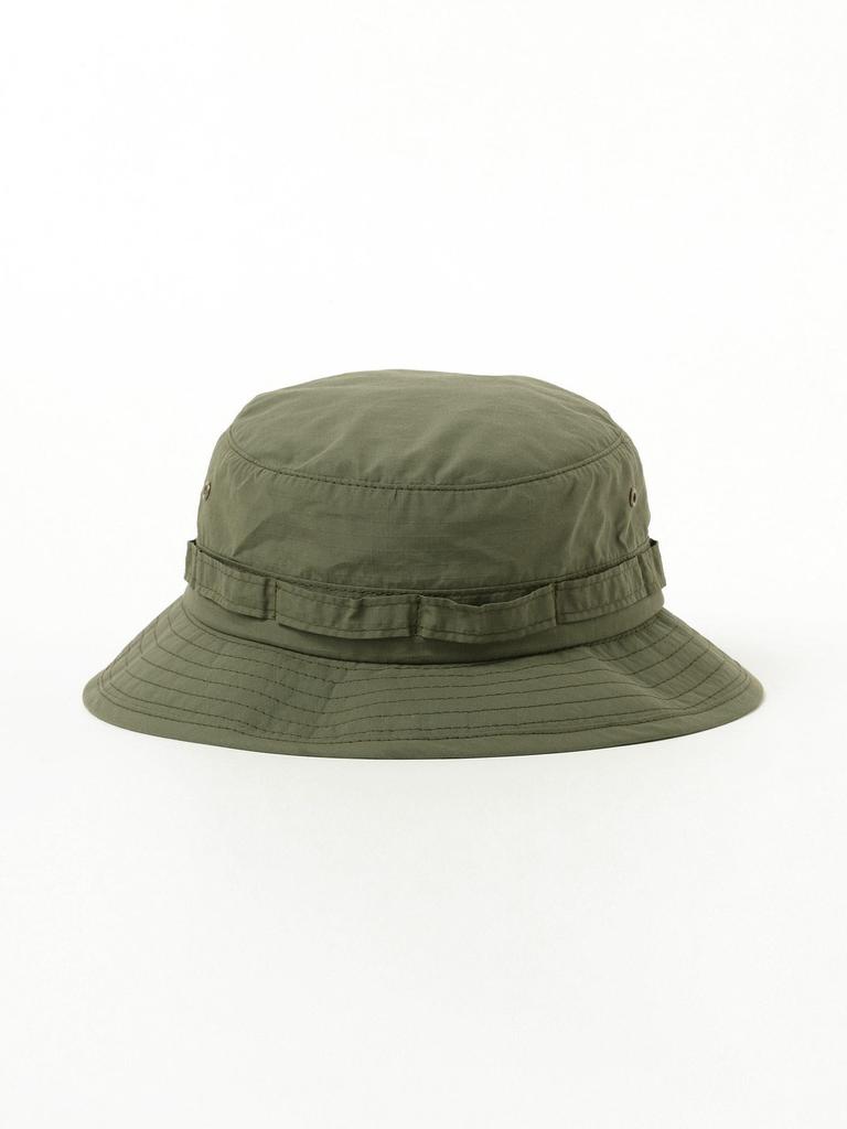 Beams Plus Men's Cordura Nylon Ripstop Jungle Hat, OLIVE FREE 38410200017