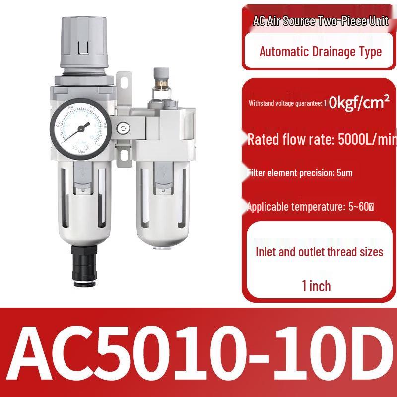 

Aokewen AC5010-10D 1-inch Automatic Oil-Water Separator Air Filter