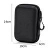 New Hard Shell EVA Storage Box Mini Portable Pouch Carrying Bag Black Protective Storage Case Digital Accessories