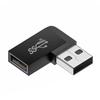 USB 3.0 Samec na Samici Pravoúhlý Prodlužovací Adaptér 90 Stupňový USB Konektor Nahoru Loketní Adaptér 10Gbps Pro Notebook PC Převodník