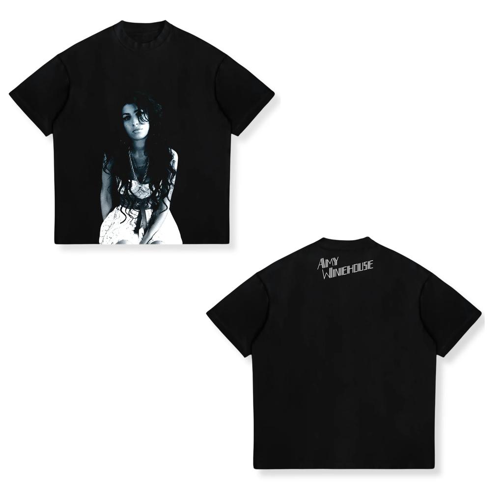 2026 Amy Winehouse Legardary TShirt Print Tees Unisex Women Cotton Short Sleeve T Shirt Hip Hop Tops Summer Streetwear Clothing