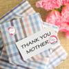 500 Pcs 1 Inch Mother's Day Stickers Kraft paper Adhesive Sticker Labels