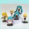 Hatsune Miku Pvc Model Doll With Articulated Pose For Gift And Display