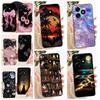 Luxury Fashion Painting Phone Case For Tecno Spark 10 10C 10 PRO KI5k KI5q KI7 Back Cover Liquid Silicone Soft Bumper Shockproof