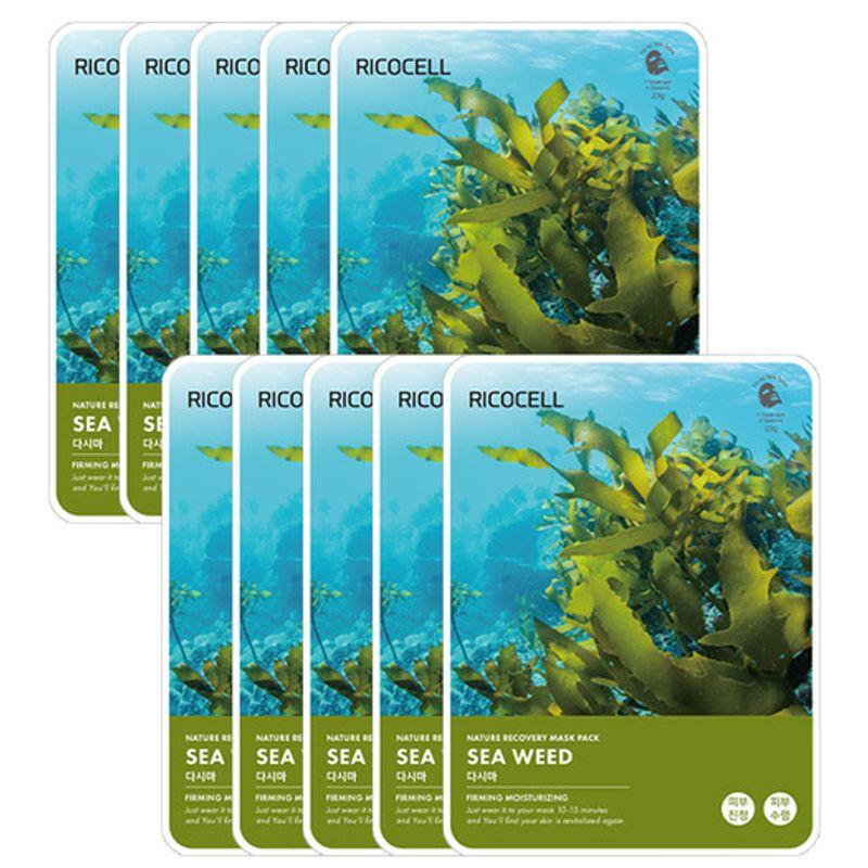 

Nature Coverage Moisture Gentle Mask Pack Kelp 23g x 10 sheets