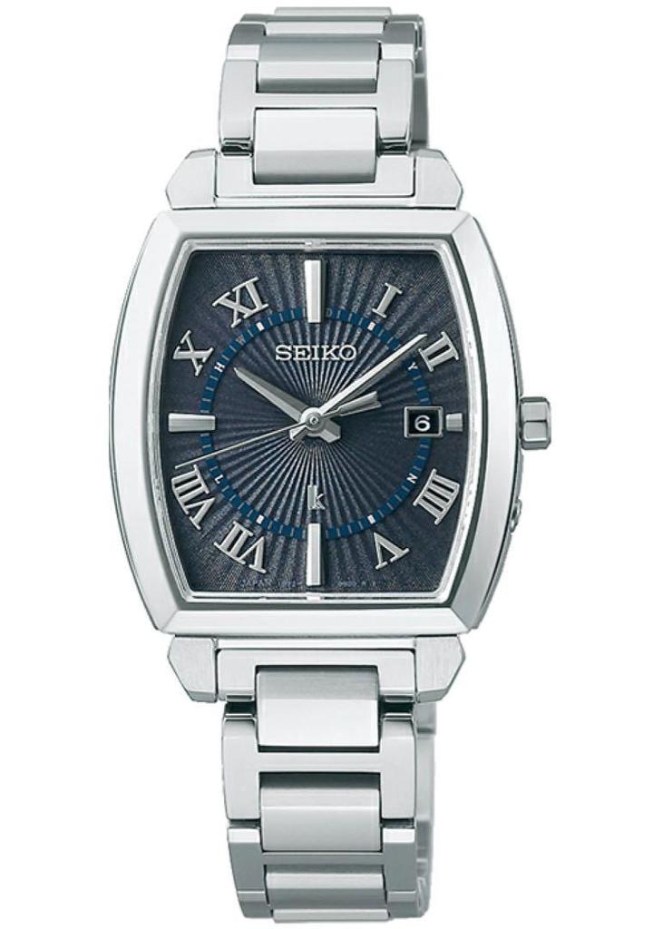 [USED] SEIKO LUKIA Watch SSQW059 Solar Radio Wave Titanium 10 ATM