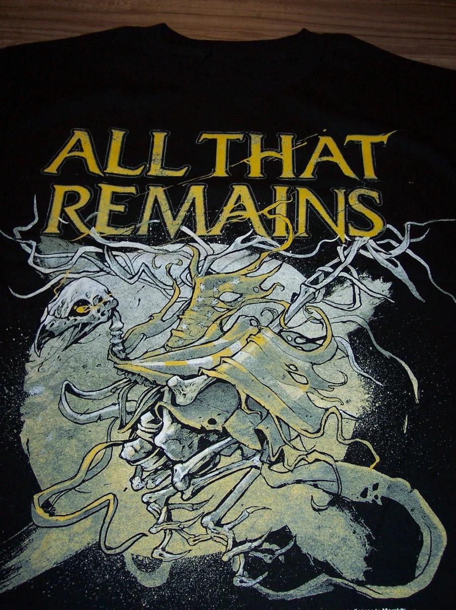 VTG All That Remains Band Album For Fans Cotton Black T Shirt S-5XL MC675 L